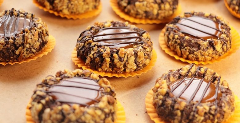 Karamelli Kurabiye Yapılışı Karamelli Kurabiye Yapılışı