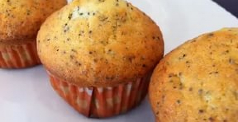 Haşhaşlı Cup Kek Haşhaşlı Cup Kek