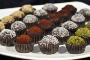 Çikolatalı Toplar Çikolatalı Toplar