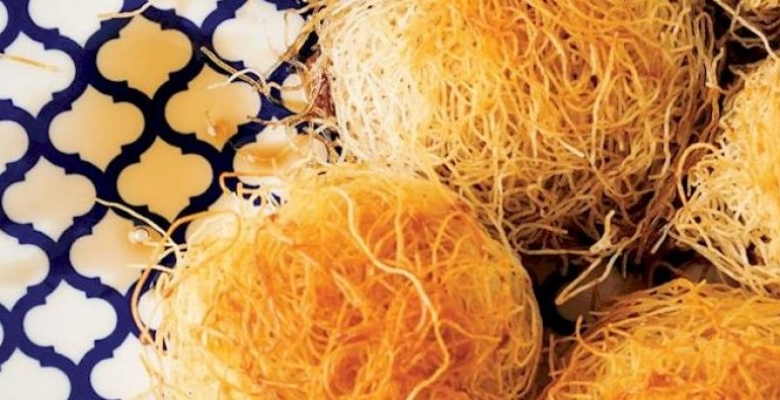 Hurmalı Tel Kadayıf Tatlısı Hurmalı Tel Kadayıf Tatlısı