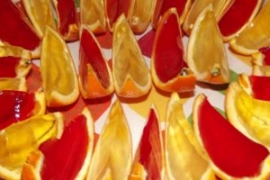 Portakallı Limonlu Jöle Dilimleri Portakallı Limonlu Jöle Dilimleri