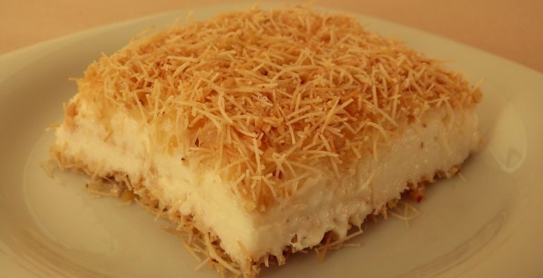 Pudingli Şerbetli Kadayıf Pudingli Şerbetli Kadayıf