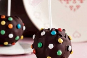 Çikolatalı Elma Şekeri Çikolatalı Elma Şekeri