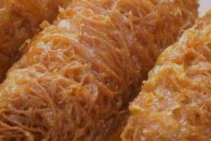 Yöresel Kadayıf Sarması Tarifi Yöresel Kadayıf Sarması Tarifi
