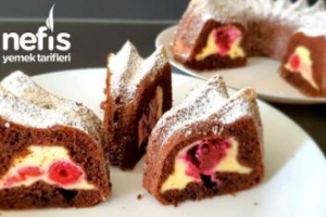 Cheesecake Dolgulu Kek Tarifi (Videolu) Cheesecake Dolgulu Kek Tarifi (Videolu)
