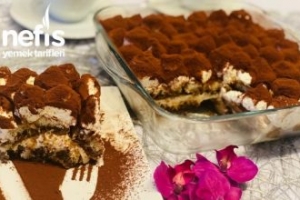 Pişmeyen Tiramisu, Borcamda(ipeksi Dokusuyla Enfes Krema) Pişmeyen Tiramisu, Borcamda(ipeksi Dokusuyla Enfes Krema)