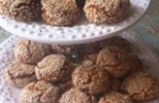 Tahinli Susamlı Kurabiye Tarifi Tahinli Susamlı Kurabiye Tarifi
