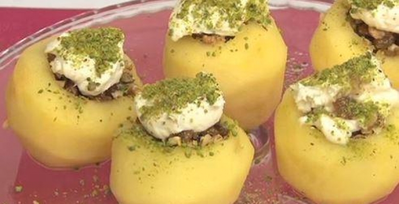 Cevizli Elma Dolması Tarifi Cevizli Elma Dolması Tarifi