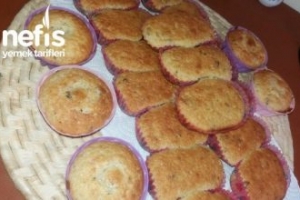 Cevizli Portakallı Cupcake Cevizli Portakallı Cupcake