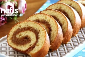 Elmalı Rulo Kek – Kırılmadan Çok Kolay Sarılıyor Elmalı Rulo Kek – Kırılmadan Çok Kolay Sarılıyor