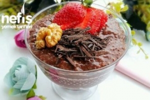 Kilo Aldırmayan Kakaolu Chia Puding Kilo Aldırmayan Kakaolu Chia Puding
