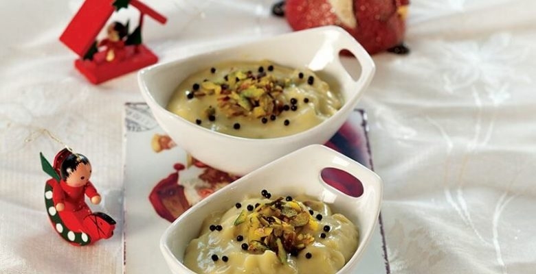 Antep Fıstıklı Sürpriz Puding Antep Fıstıklı Sürpriz Puding