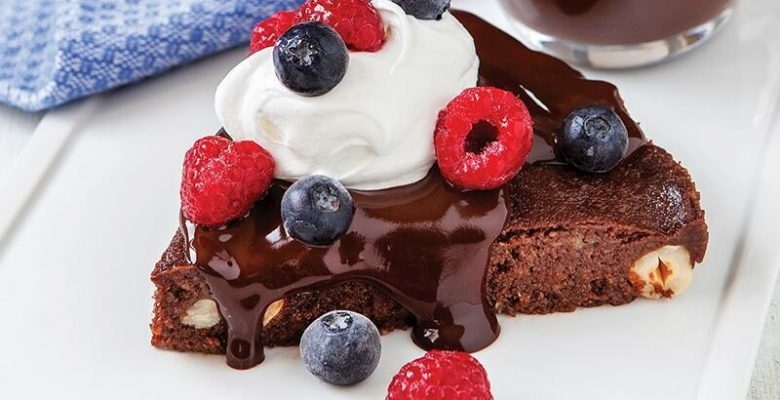 Fındıklı Ve Pudingli Pasta Fındıklı Ve Pudingli Pasta