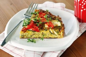 Fırında Kabaklı Frittata Fırında Kabaklı Frittata