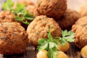Fırında Yağsız Falafel Fırında Yağsız Falafel
