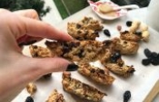 Fıstık Ezmeli Vegan Biscotti Fıstık Ezmeli Vegan Biscotti