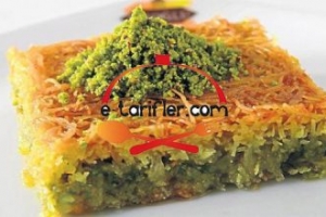 Fıstıklı Kadayıf Tatlısı Tarifi Fıstıklı Kadayıf Tatlısı Tarifi