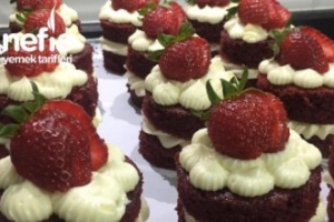 Kırmızı Kadife Pastacıklar Kırmızı Kadife Pastacıklar