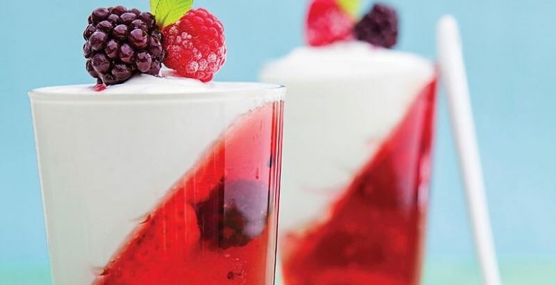 Meyveli Jöleli Krema Meyveli Jöleli Krema