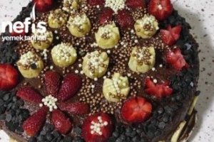 Meyveli Yaş Pasta Meyveli Yaş Pasta