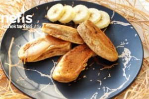 Muz Dolgulu Fit Pankek Muz Dolgulu Fit Pankek