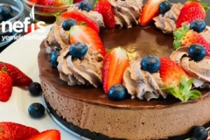 Pişmeyen Çikolatalı Cheesecake Fazla Lezzetli Ve Kolay Pişmeyen Çikolatalı Cheesecake Fazla Lezzetli Ve Kolay