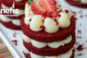 Porsiyonluk Kadife Pasta Porsiyonluk Kadife Pasta