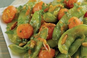 Portakallı Ve Havuçlu Sultani Bezelye Portakallı Ve Havuçlu Sultani Bezelye