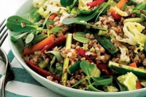 Semizotlu Karabuğday Salatası Semizotlu Karabuğday Salatası