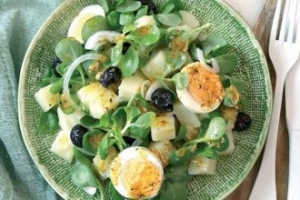 Semizotlu Patates Salatası Semizotlu Patates Salatası