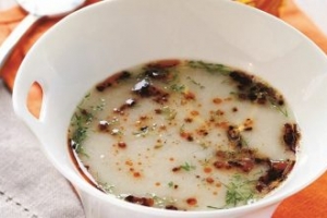 Yoğurtlu Kuru Bakla Çorbası Yoğurtlu Kuru Bakla Çorbası