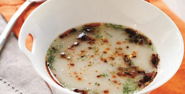 Yoğurtlu Kuru Bakla Çorbası Yoğurtlu Kuru Bakla Çorbası