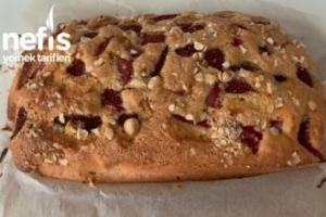Çilekli Puf Puf Kek (Yağsız, Sütsüz, Yoğurtsuz) Çilekli Puf Puf Kek (Yağsız, Sütsüz, Yoğurtsuz)