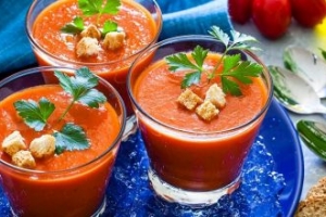 Gazpacho Çorbası Gazpacho Çorbası