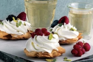 Kremalı Yufka Lokmaları Kremalı Yufka Lokmaları