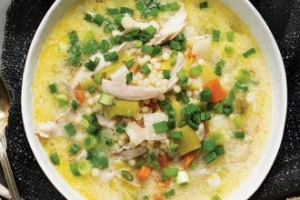 Kuskuslu Tavuk Çorbası Kuskuslu Tavuk Çorbası