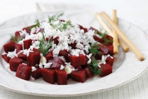 Pirinçli Pancar Salatası Pirinçli Pancar Salatası
