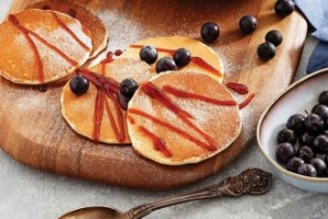 Yaban Mersinli Pancake Yaban Mersinli Pancake