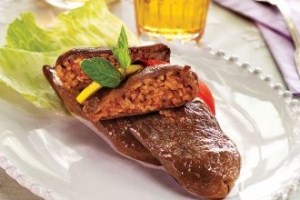 Zeytinyağlı Kuru Patlıcan Dolması Zeytinyağlı Kuru Patlıcan Dolması