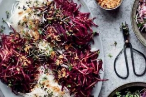 Mor Havuç Salatası Mor Havuç Salatası