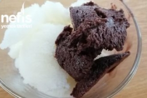 Dondurma Salepli, Vanilyalı+Kakaolu Dondurma Salepli, Vanilyalı+Kakaolu