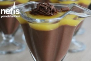 Portakal Pelteli Çikolatalı Puding Videolu Portakal Pelteli Çikolatalı Puding Videolu