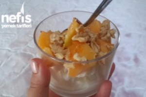 Şeftali Ve Kayısılı Dondurma Şeftali Ve Kayısılı Dondurma
