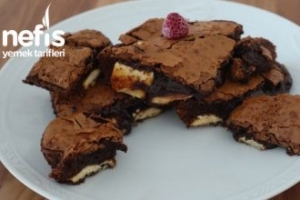 Beyaz Çikolatalı Sıvı Browni Tarifi Videolu Beyaz Çikolatalı Sıvı Browni Tarifi Videolu
