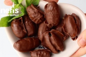 Cevizli Çikolatalı Hurma Tarifi Cevizli Çikolatalı Hurma Tarifi