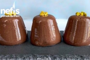 Konutta En Lezzetli Çikolatalı Puding Videolu Konutta En Lezzetli Çikolatalı Puding Videolu