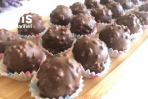 Lezzet Bombası Truff Tarifi- Çook Pratik Çikolatalı Top Tarifi Videolu Lezzet Bombası Truff Tarifi- Çook Pratik Çikolatalı Top Tarifi Videolu
