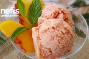 Şeftalili Fit Dondurma Şeftalili Fit Dondurma