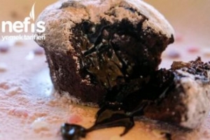 Çikolata Şelalesi Sufle Çikolata Şelalesi Sufle