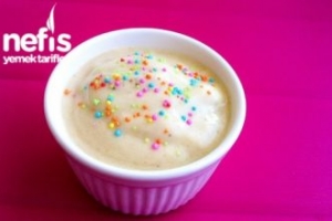 Muz Dondurması Tek Malzemeli Muz Dondurması Tek Malzemeli